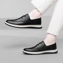Leather Casual Shoes Luxury Brand