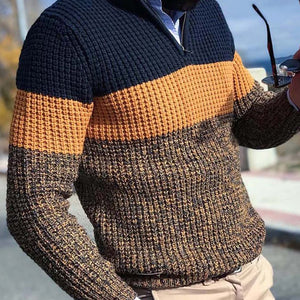 Men's Long Sleeve V Neck Streetwear Sweater