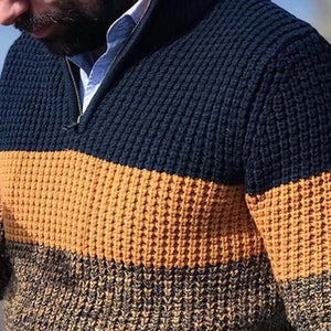 Men's Long Sleeve V Neck Streetwear Sweater