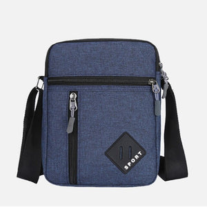 Men's USB Chest Bag Designer Men Messenger Crossbody