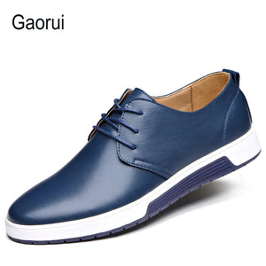 Gaorui Loafers Leather Casual Shoes