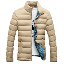 Men 2019 Fashion Stand Collar Parka winter Jacket M-6XL